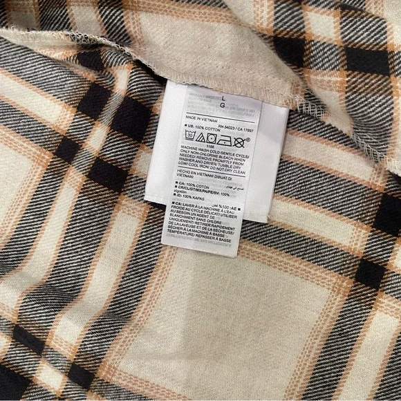 NWOT Old Navy “The Boyfriend” Plaid Button Down Shirt - Picture 13 of 15